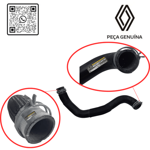 RN 501505 MANGUEIRA SUPERIOR DO RADIADOR KANGOO II 1.6 16V H4M 215015059R -3-